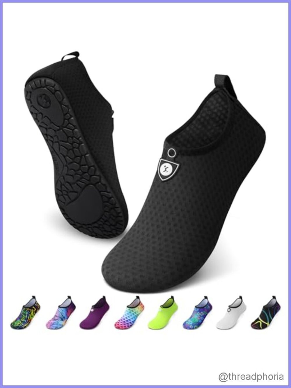 Unisex Water Shoes Quick-Dry Breathable Aqua Socks for Beach Swim Yoga